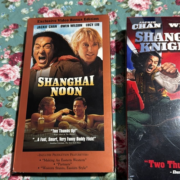 Shanghai Noon & Shanghai Knights VHS 📼 lot of 2 in very good condition. Movies 🍿 - Picture 6 of 6